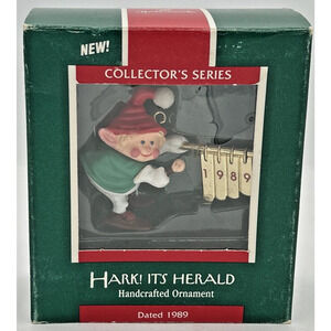 Hallmark Ornament Hark! It's Herald 1989 U125